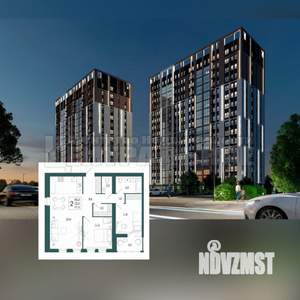2-к квартира, вторичка, 78м2, 14/16 этаж