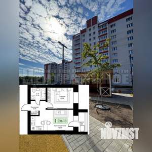 1-к квартира, вторичка, 36м2, 9/10 этаж