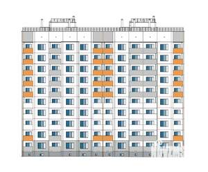 2-к квартира, строящийся дом, 62м2, 7/10 этаж