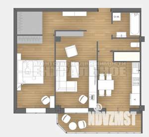 2-к квартира, вторичка, 71м2, 2/10 этаж