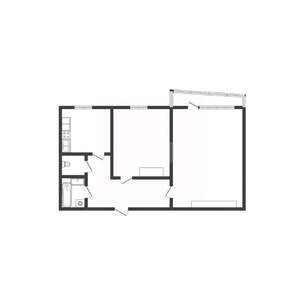 2-к квартира, вторичка, 53м2, 3/9 этаж