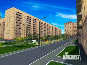 1-к квартира, строящийся дом, 35м2, 10/10 этаж