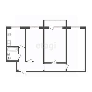 3-к квартира, вторичка, 57м2, 2/5 этаж
