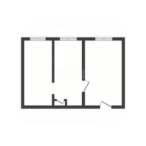 3-к квартира, вторичка, 50м2, 1/2 этаж