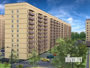 2-к квартира, строящийся дом, 59м2, 1/10 этаж