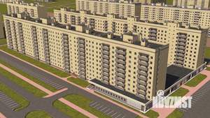 2-к квартира, строящийся дом, 62м2, 6/10 этаж