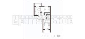 2-к квартира, вторичка, 62м2, 5/10 этаж