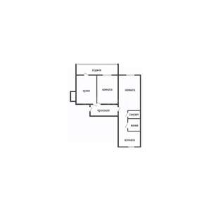 3-к квартира, вторичка, 92м2, 4/10 этаж