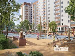 1-к квартира, строящийся дом, 48м2, 9/10 этаж
