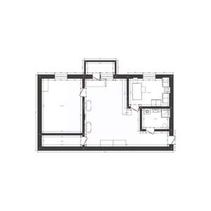 2-к квартира, вторичка, 44м2, 3/5 этаж