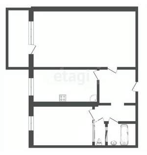 2-к квартира, вторичка, 58м2, 7/9 этаж
