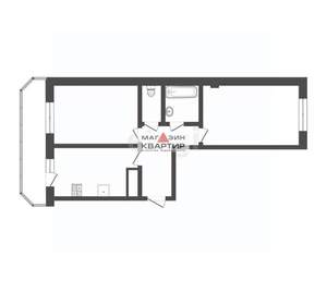 2-к квартира, вторичка, 65м2, 9/10 этаж