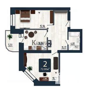 Фото квартиры на продажу (2)