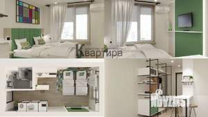 Студия квартира, вторичка, 28м2, 5/16 этаж