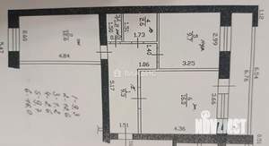 2-к квартира, вторичка, 51м2, 1/10 этаж