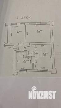 3-к квартира, вторичка, 53м2, 1/3 этаж
