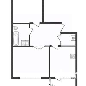 2-к квартира, вторичка, 63м2, 4/10 этаж