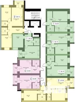 1-к квартира, вторичка, 37м2, 6/10 этаж