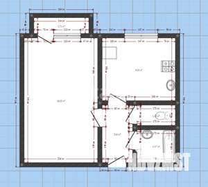 1-к квартира, вторичка, 34м2, 4/5 этаж