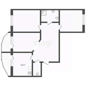 3-к квартира, вторичка, 82м2, 9/10 этаж