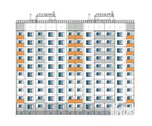 2-к квартира, строящийся дом, 74м2, 2/10 этаж