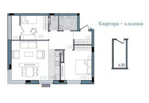 3-к квартира, вторичка, 70м2, 13/14 этаж