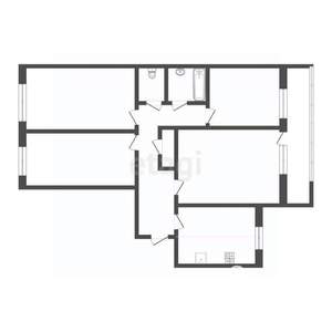 4-к квартира, вторичка, 75м2, 6/9 этаж