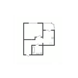 1-к квартира, вторичка, 40м2, 3/11 этаж