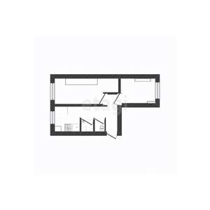 2-к квартира, вторичка, 49м2, 1/5 этаж