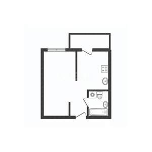 1-к квартира, вторичка, 29м2, 4/10 этаж