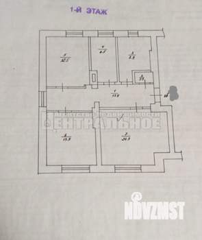 3-к квартира, вторичка, 76м2, 1/3 этаж