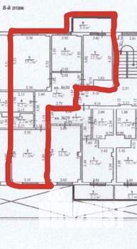 3-к квартира, вторичка, 86м2, 8/10 этаж