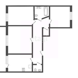 3-к квартира, вторичка, 87м2, 9/10 этаж