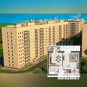 1-к квартира, вторичка, 41м2, 6/10 этаж