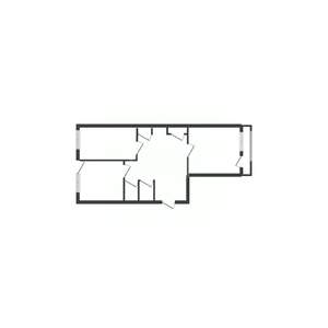 2-к квартира, вторичка, 59м2, 8/19 этаж
