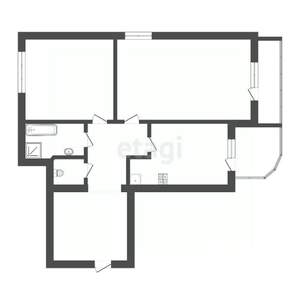 2-к квартира, вторичка, 66м2, 3/4 этаж