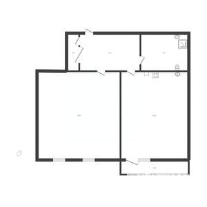 1-к квартира, вторичка, 47м2, 8/10 этаж