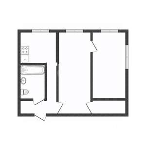 2-к квартира, вторичка, 42м2, 3/5 этаж