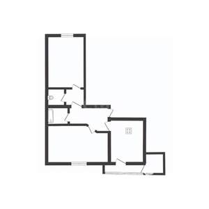 2-к квартира, вторичка, 60м2, 3/10 этаж