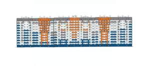 2-к квартира, строящийся дом, 62м2, 4/10 этаж
