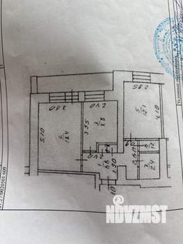 2-к квартира, вторичка, 49м2, 3/9 этаж
