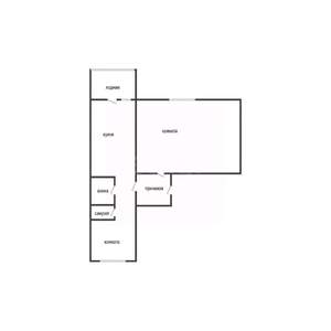 2-к квартира, вторичка, 71м2, 1/10 этаж
