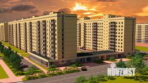 2-к квартира, строящийся дом, 58м2, 1/10 этаж
