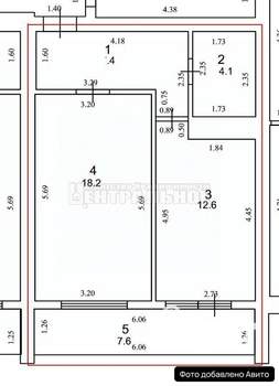 1-к квартира, вторичка, 50м2, 3/10 этаж