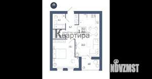 1-к квартира, вторичка, 54м2, 12/16 этаж
