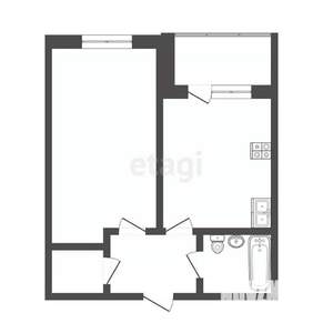 1-к квартира, вторичка, 33м2, 10/10 этаж