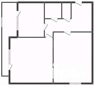 2-к квартира, вторичка, 62м2, 3/10 этаж