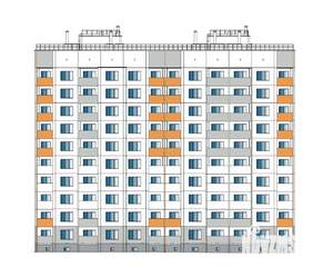 2-к квартира, строящийся дом, 62м2, 9/10 этаж