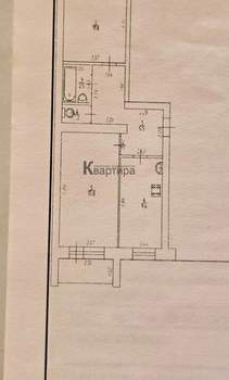 2-к квартира, вторичка, 52м2, 3/6 этаж