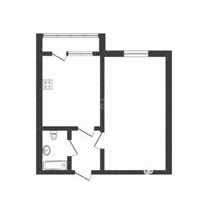 1-к квартира, вторичка, 36м2, 5/10 этаж